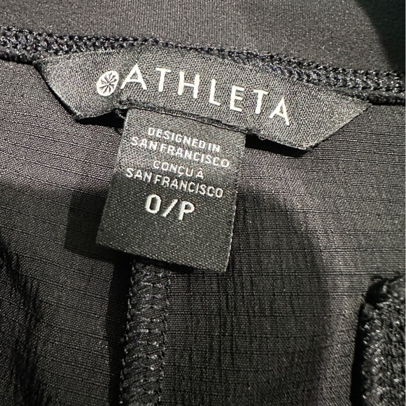 Athleta High-Rise Pant/Jogger Size 0P Black - Picture 5 of 13